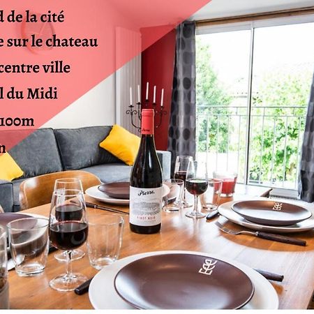 Apartmán La Vue Du 36 Carcassonne Exteriér fotografie